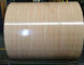 3105 Alloy Holzmuster PPAL Farbbeschichtung Aluminium Spirale für Dach und Wand