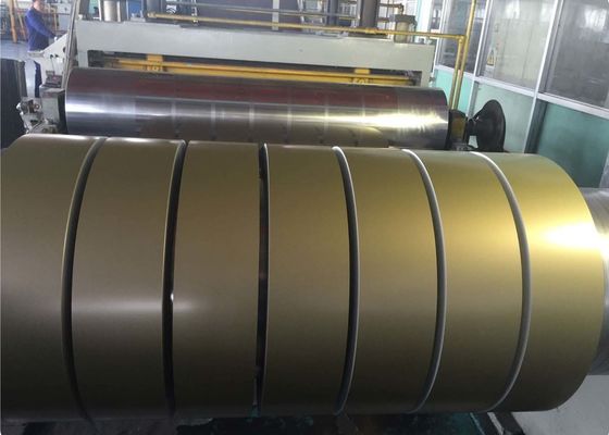 Legierung 3003 Aluminiumstreifen Silberfarben beschichtet Aluminiumspirale 1,00 mm Dicke 30 mm Breite für die Kanalbriefherstellung verwendet