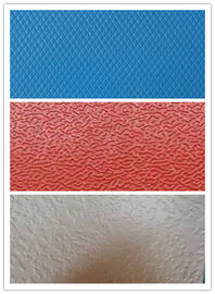 Strukturierte Oberflächenfarbüberzogenes Aluminiumblatt der legierungs-1050 für Kitsch-Kabinett