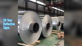 Langlebige Verkehrsschilder mit 20-jähriger Reflektivität