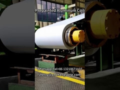 Herstellung von farblich beschichteten Aluminiumspulen