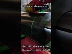 Fabrik-Tatsaufnahme über vorgefärbte Aluminium-Spule