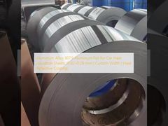 Aluminiumlegierung 8079 Aluminiumfolie für Auto-Wärmedämmplatten (0,02–0,05 mm | individuelle Breite | wärmereflektierende Beschichtung)