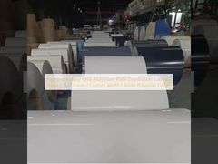 Verteilerschrankplatte aus Aluminiumlegierung 1060 (1,5–2,0 mm | individuelle Breite | weißes Polyester-Finish)