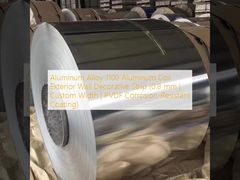 Außenwand-Dekorstreifen aus Aluminiumlegierung 1100 mit Aluminiumspule (0,8 mm | kundenspezifische Breite | korrosionsbeständige PVDF-Beschichtung)
