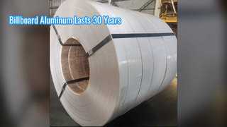 Robustes Aluminiumblech für Werbetafeln