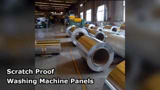 Langlebige Aluminiumplatten für Waschmaschinen