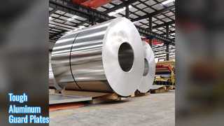 Robuster Fördererschutz aus Aluminiumplatte, 2,0 mm