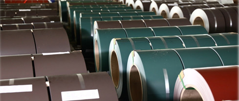 nicht Stock-Rolle, die vor gemalte Aluminiumspule beschichtet