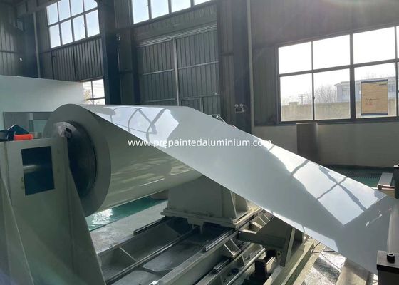 Farbüberzogene Aluminiumspule des Kupfer-3005 H18 für die Formung von Dachziegeln