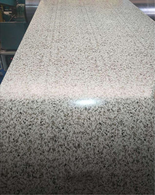 Legierung 3003 H16 Marmormuster vorgefärbte Aluminiumspirale mit einer Dicke von 0,20-3,00 mm