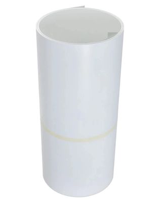 Weiß/Weißfarbe Beschichtung Aluminium Trim Coil 24 x 50 Zoll x 100 Fuß für Dach- und Seitenaufbauzwecke verwendet