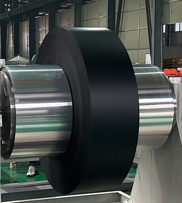 Schwarz/Weiß-Farbbeschichtung Aluminium Trim Coil 14 x 50 Zoll x 50 Fuß für Dach- und Abstellplatten-Installation verwendet