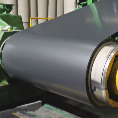 AA3005 1,00 mm Dicke Braune Farbe Anti-Kratzvorgefärbte Aluminium-Spule mit Schutzfarbe für Türen und Fenster