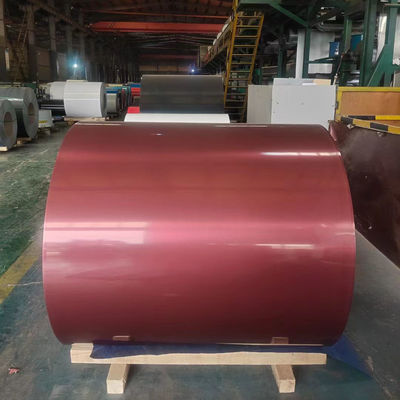 Farbbeschichtung Aluminium Trim Coil für Fenster und Dachdecken 0,50 mm Dicke
