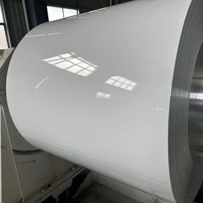 11-18 Zoll Korrosionsbeständige weiße Farbe beschichtete Aluminium-Rohrspirale zum Wetterschutz und für Gebäude