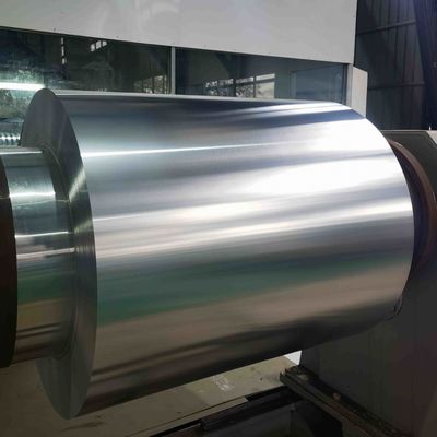 2 Tonnen Spulengewicht Farbbeschichtete Aluminiumfolie mit glänzender weißer Oberfläche