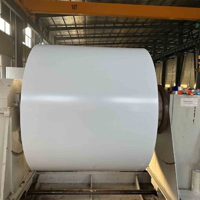 Weiße Legierung 3003 0,12 mm vorgefärbte Aluminium-Spule/Blatt/Platte/Panel für Klimaanlage