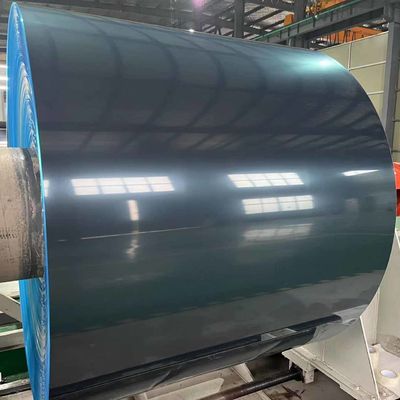 Legierung 3003 Ral 7047 PVDF Lackfolie aus Aluminium 0,75 mm X 48' Vorbemalte Aluminiumspirale für Vorhangwand