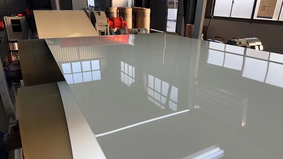 0.75mm X 48' 'Legierung 3105 Kynar PVDF Matte Grau Ral 7046 Farbe Vorbemalte Aluminium-Spule für Aluminium-Dachblech