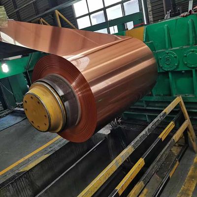 3105 H18 Kupferfarben beschichtete Aluminiumspirale zum Formen von Dachfliesen