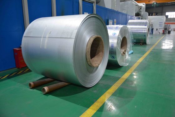 Hohe Reinheit 0,7-1,0 mm Dicke 1250 mm Breite AA1100 WITTE Aluminiumspirale für Außenwerbetafeln und Beschilderung