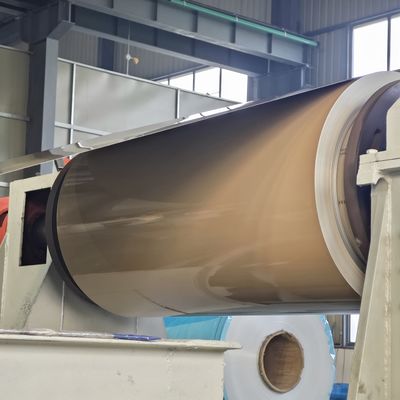Legierung 5052 2,0 mm Farbbeschichtete/vorgefärbte Aluminiumspirale für Lieferwagengehäuse und Innenkammern
