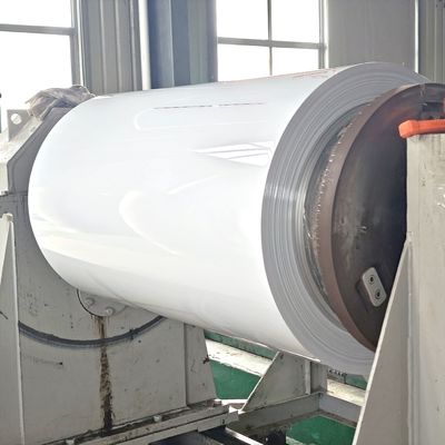 Legierung 3105 3 mm Farbbeschichtung vorgefärbte Aluminiumspirale für Abflussrohre