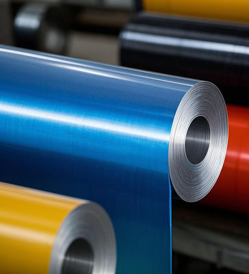 Vorgefärbte Aluminiumfolie für Aluminium-Honeybomb-Platte mit 0,80 mm Dicke Aluminiumlegierung 3003 oder 3105 Weiß
