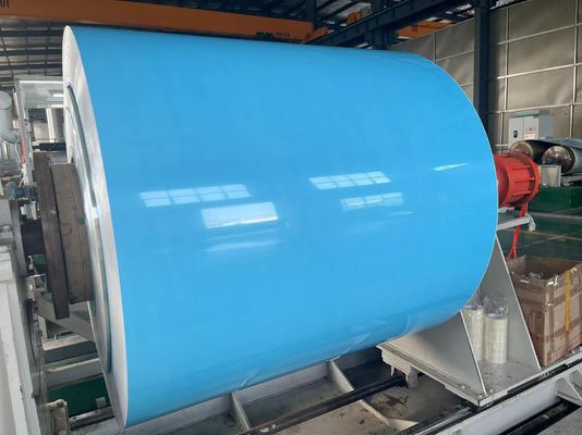 Handwerkskunst Kaltgewalzte 1000-8000-Serie Farbbeschichtete Aluminium-Spule für Dach- und Wandbaumaterial