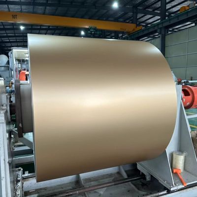 Legierung 3105 0,23 * 167mm Anti-Kratz PE Farbe Vorbemalte Aluminiumstreifen für Rollläden Tür Vorhang Herstellung