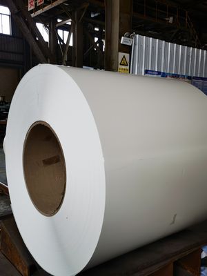 1.2 mm × 1200 mm 1000er Serie Aluminium weiß beschichtet Farbspirale