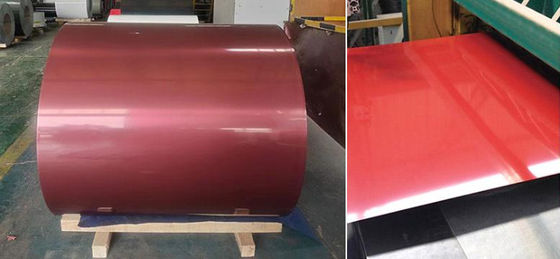 A1060 0,5 mm-1000 mm mehrfarbige, kundenspezifische, farblich beschichtete Aluminiumspule