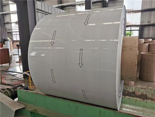 3005 H47 0,4MM vorgefärbte, farblich beschichtete Aluminiumspirale für Metalldecken Außenläden aus Aluminium