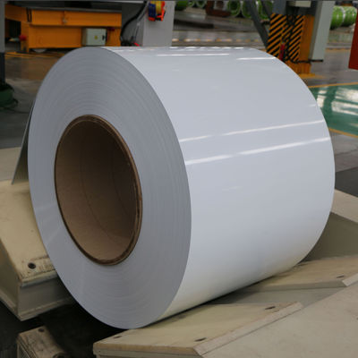 AA3003/1.3mm 1250mm Weiß vorgefärbte Aluminium-Spule für Innenarchitektur