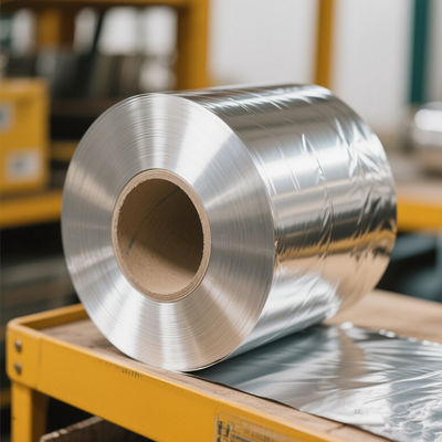 Legierung 8011 H42 Wärmequalität 0,07 mm Dicke 200 mm Breite Aluminium Flossenstock für Klimaanlage Wärmetauscher Flossen
