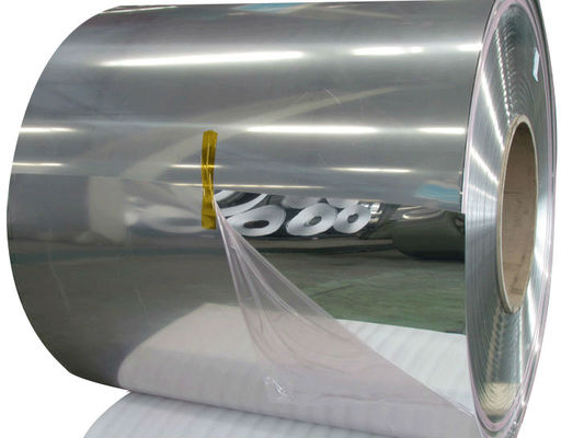 Legierung 1085 0,60 mm Dicke Silber Spiegel Veredelung Aluminiumfolie reflektiert über 96% für die Herstellung von Solarenergie-Panels