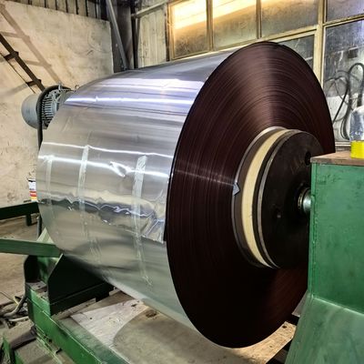 AA1050 1060 1100 farbige Aluminiumfolie Abmessung 0,11mm verwendet in Dachsystem