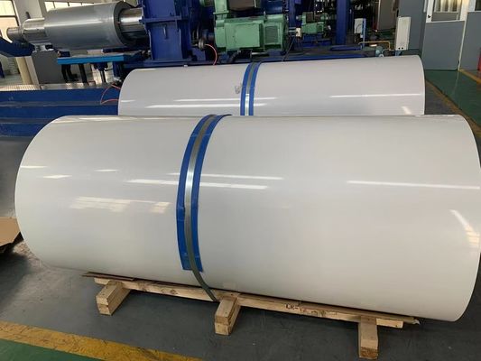Hochglanz Aluminium beschichtet Weißblech PE beschichtet Breite 2600mm in der Automobilindustrie verwendet