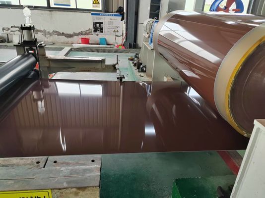 1060 H24 0,6 mm Dicke vorgefärbte Aluminiumspirale für Innenarchitektur