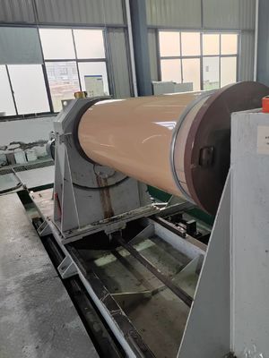A1060 H18 0,4 mm farblich beschichtete Aluminiumspirale für die Gosse