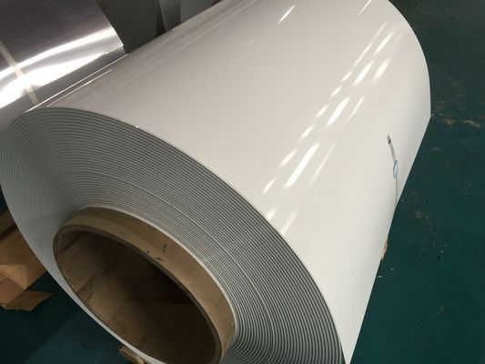 Legierung 3105 H24, Härtegrad 24, Stärke 24 Gauge, dick, weiße Farbe, stucco-geprägte Aluminiumplatte für Außenverkleidung von Gebäuden