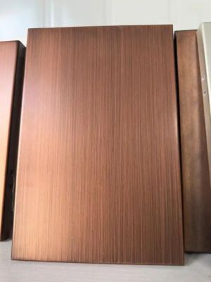 AA1050 Bürste Oberflächenbehandlung Vorfarbe Aluminium Spirale