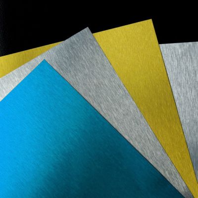 AA1100 Bürste Oberflächenbehandlung Vorfarbe Aluminium Spirale