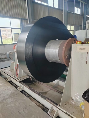 Legierung 3105 schwarze Farbe 0,65 mm dick 350 mm breites PE -PE -Aluminium -Spule für die Gosse -Herstellung
