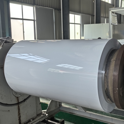 2.4 mm dick und 1250 mm breit Polyester vorgefärbte Aluminium-Spule für die Herstellung von Campingkapseln