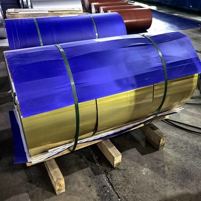 Farbige Aluminiumfolie für Dachsysteme (Legierung AA1050/1060/1100, 0,11 mm Stärke)