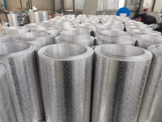 Alloy3105 26 Gauge x 36 '' Zoll verschiedene Farben Cedar / Stuck geprägtes Aluminiumblatt für Innenarchitektur