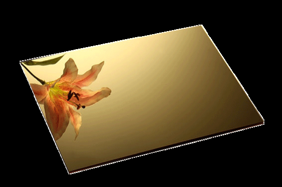Anodisierendes Aluminium mit Spiegeloberfläche AA1070 0,50 mm Dicke mit 85% Reflexivität für die Verwendung bei Druckschildern