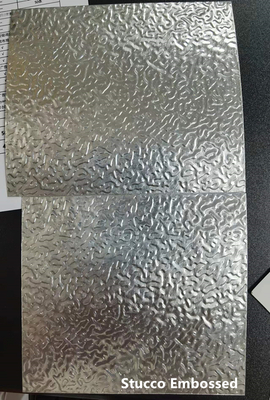 Faltenmuster vorgeschichtetes Aluminiumblech vorbereitete Aluminiumspule 0,50 mm Dicke